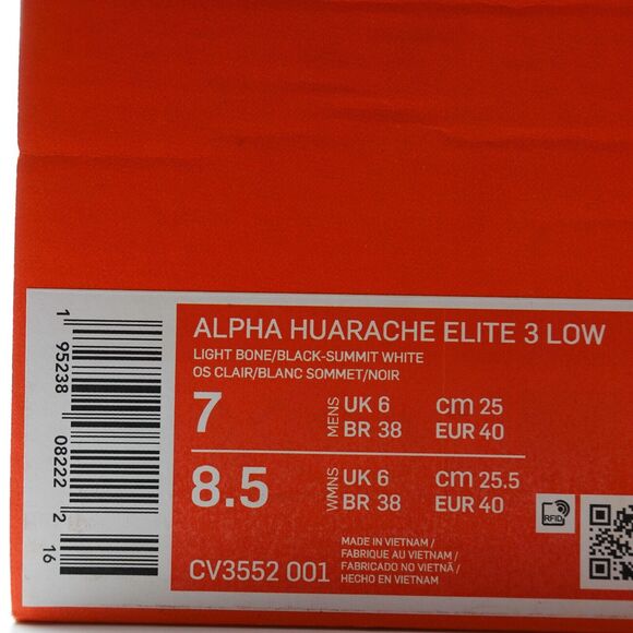 Nike Alpha Huarache Elite 3 Low Metal Baseball Cleats Mens Size 7 CV3552 001 - Picture 12 of 12